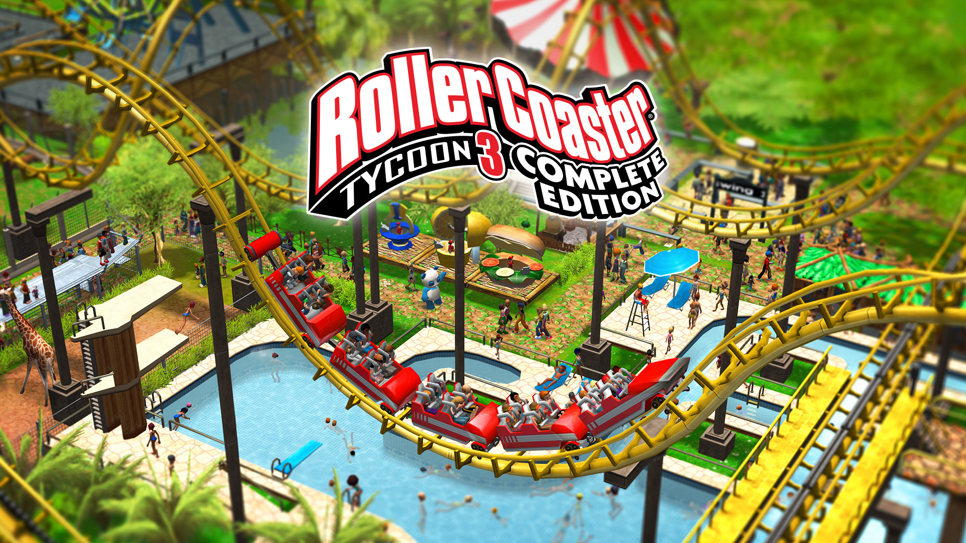 RollerCoaster Tycoon 3 Complete Edition カバー